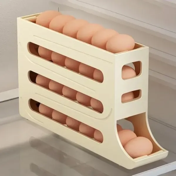 4 layer egg dispenser + Mini Folding Mop Combo