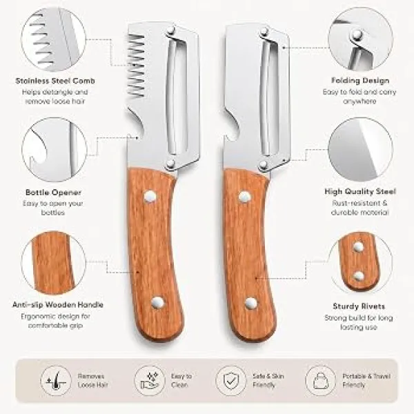 3-in-1 Multifunctional Vegetable Peeler & Cutter (2 Pcs)